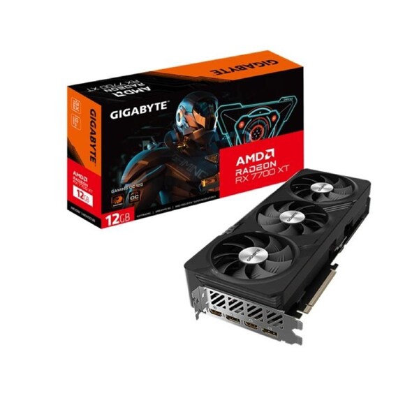 Gigabyte AMD Radeon RX 7700 XT GAMING OC 12G, 18 Gbps, GDDR6