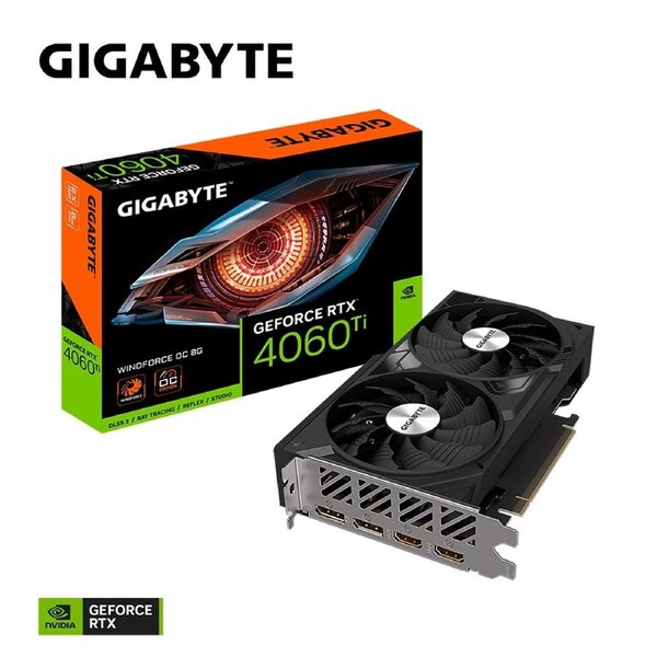 Gigabyte GeForce RTX 4060 Ti WINDFORCE OC 8G