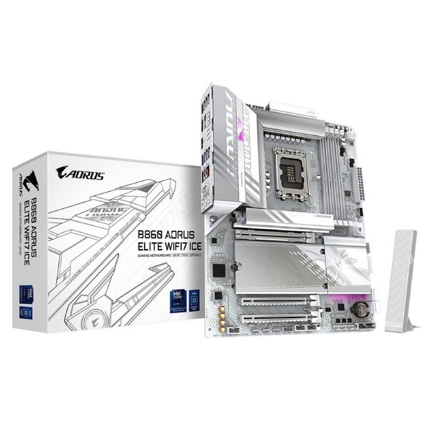 Gigabyte B860 A ELITE WF7 ICE 1.0 Motherboard