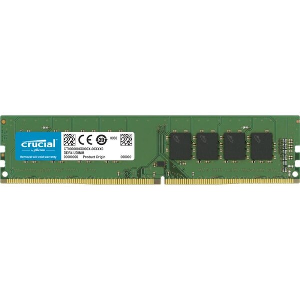Crucial 16GB (1x16GB) DDR4 UDIMM 3200MHz CL22 1.2V Unbuffered Desktop PC Memory RAM