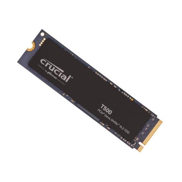 Crucial T500 500GB Gen4 NVMe SSD - 7200/5700 MB/s R/W 300TBW 1390K IOPs 1.5M hrs MTTF Acronis True Image Adobe Creative Cloud for PS5 ~MZ-V8P500BW