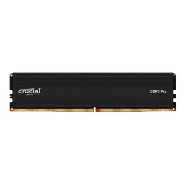 Crucial Pro 16GB (1x16GB) DDR5 UDIMM 6000MHz CL48 Black Heat Spreader Support Intel XMP AMD Ryzen for Desktop PC Gaming Memory