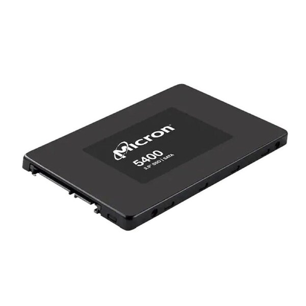 Micron 5400 PRO 960GB 2.5' SATA Enterprise SSD 540R/520W MB/s 95K/35K IOPS 2628TBW 1.5DWPD 3M hrs MTTF AES 256-bit encryption Server Data Centre 5yrs