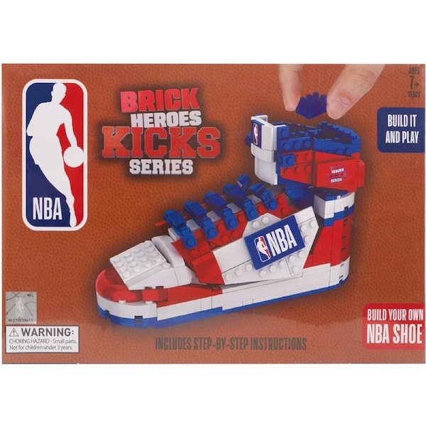 NBA Brick Heroes Kicks Build an NBA Basketball Shoe - Large