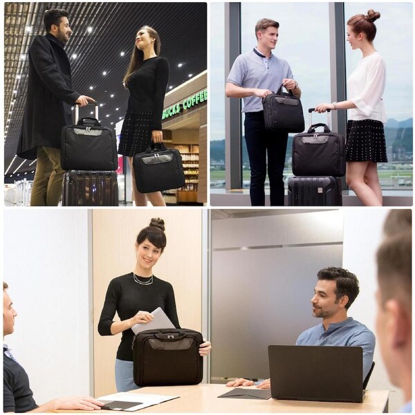 Everki Advance Eco Laptop Bag Briefcase Plastic Bottles up to 16-Inch