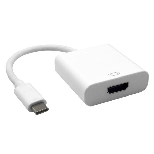 Astrotek Thunderbolt USB 3.1 USB-C for Apple Macbook Chromebook Pixel White