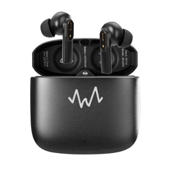 Wave Audio ENC True Wireless Earbuds - Immersive Pro Black