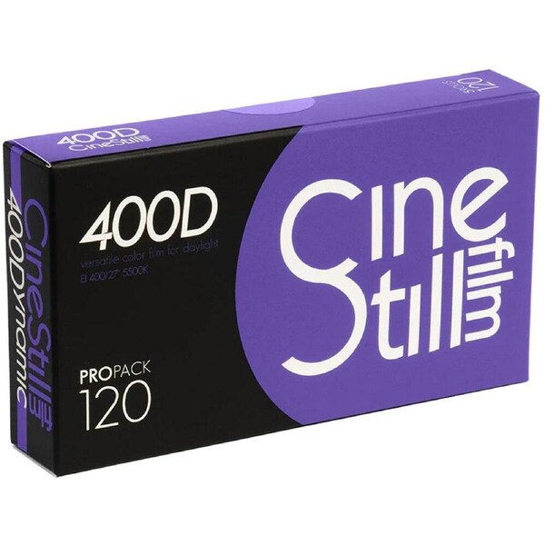 Cinestill 400 Dynamic Colour Neg (120 Roll Film, 5-Pack) - C41 processing