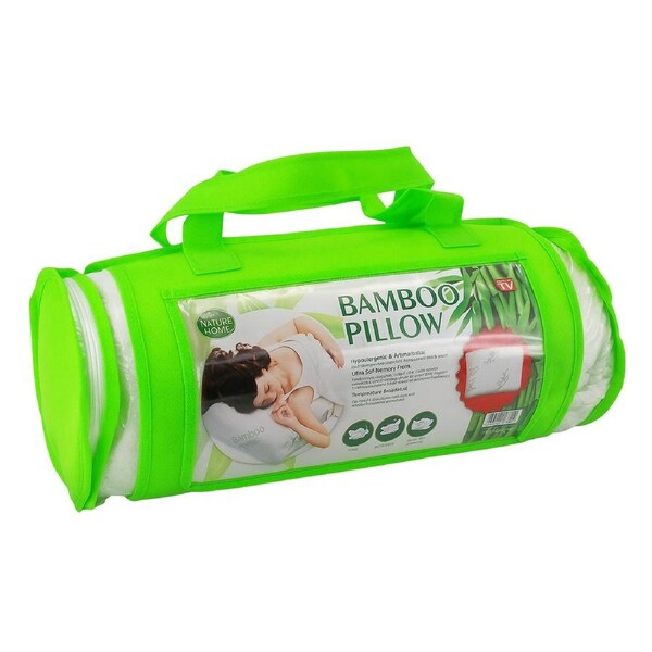Bamboo Rolled Pillow 40 x 55cm