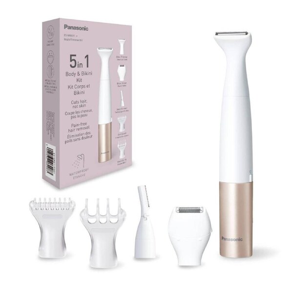 Panasonic Women's 5 in 1 Grooming Kit White