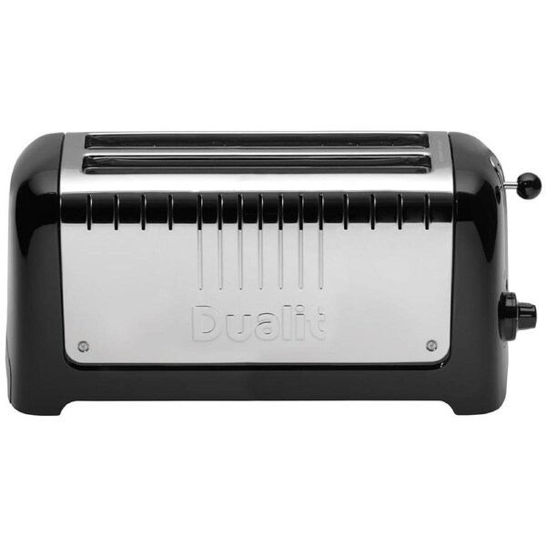 Dualit Long Slot Lite Toaster Gloss Black