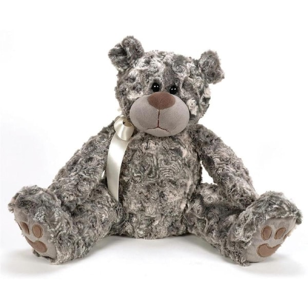 Boyds Bears Teddy McBearsley Grey Bear 26cm Sitting Large Plush Soft Toy