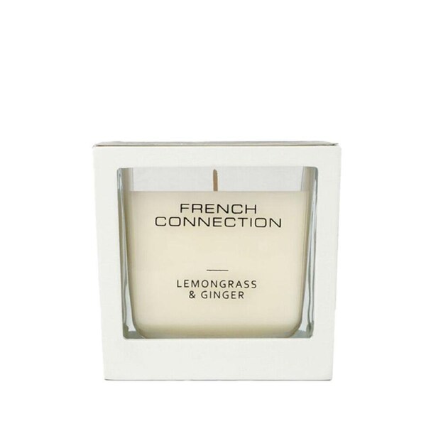 French Connection Lemongrass and Ginger 1 Wick Medium Candle 200g