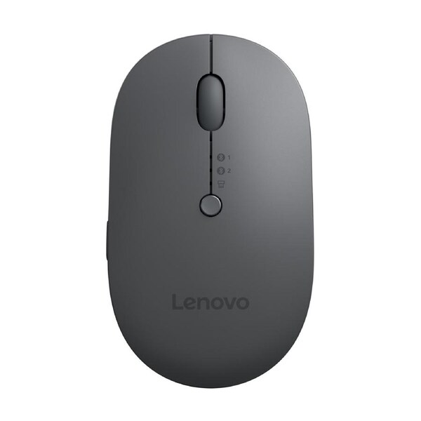 Lenovo mouse Universal Ambidextrous Bluetooth + USB Type-C Optical 2400 DPI Up to 3 months of battery life 5xbutton 2-way scroll wheel WIN 10/11