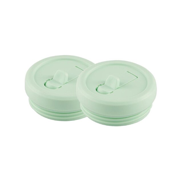 2PK Sprinkler Coco Sipper Bottles Replacement Lid Bottle Cap Soft Mint