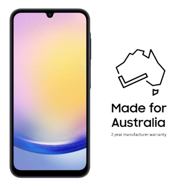 Samsung Galaxy A25 5G (Dual Sim, 128GB/6GB, 6.5'', SM-A256E) - Blue Black Black