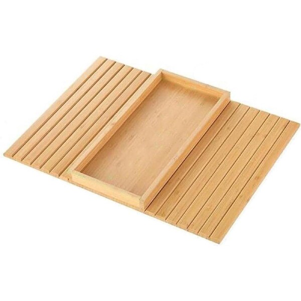 Sofa Armrest Foldable Tray Organizer Dinner Plate Storage Tray Multi-purpose