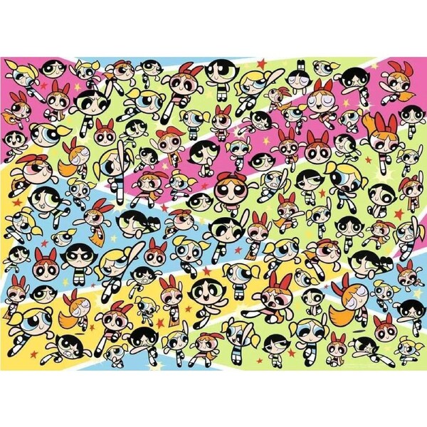 Ravensburger - Powerpuff Girls Challenge Puzzle 500pc
