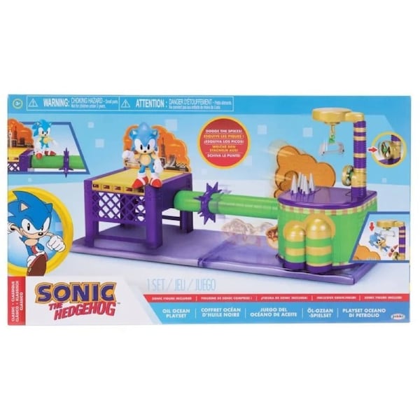 Sonic the Hedgehog Oil Ocean 2.5" Figure Playset