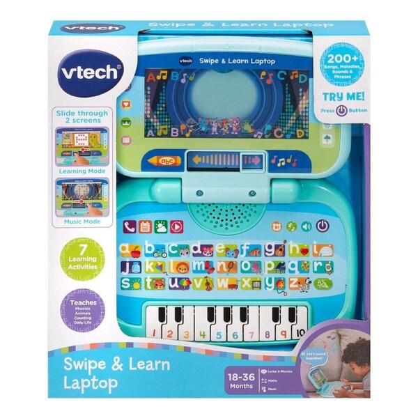 VTech - Swipe and Learn Laptop Educational Toy Laptop