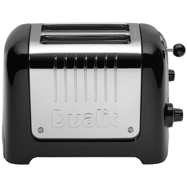 Dualit 2 Slice Lite Toaster Gloss Black