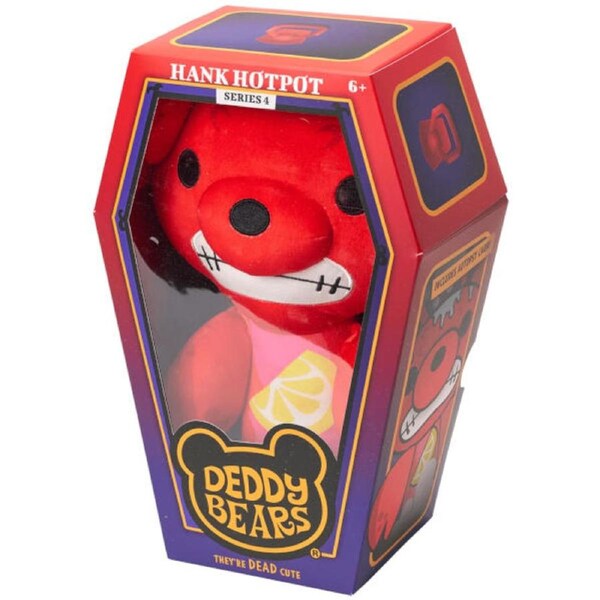 Deddy Bears Series 4 Large Plush in Coffin Hank Hotpot