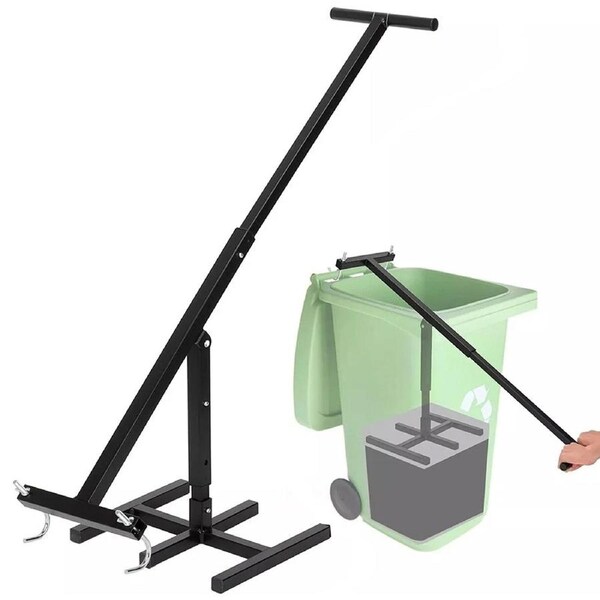 OZNALA Wheelie Bin Rubbish Compactor Press Suit Household Manual Trash Recycling