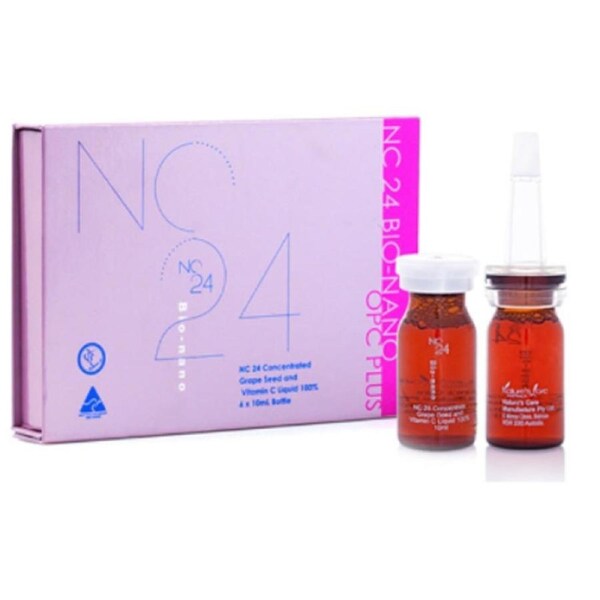 NC24-Purple Bio Nano Concentrated Grape Seed and Vitamin C Liquid 6-Pack 10ml