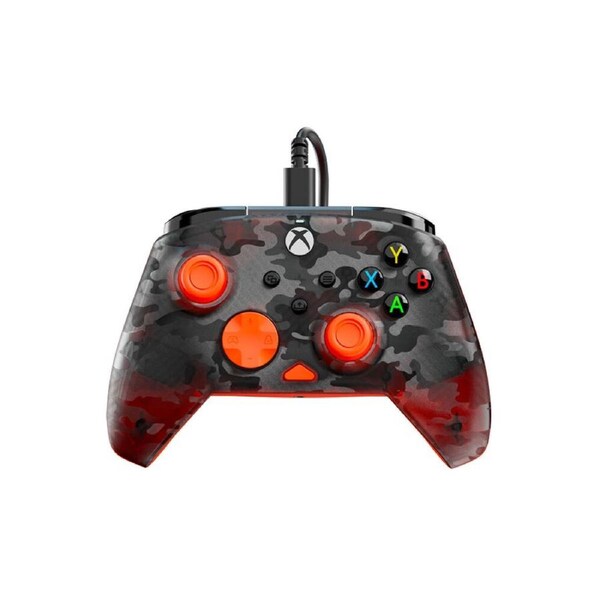 Turtle Beach Rematch Core Xbox Wired 2.5m USB Game Controller Black Camo/Orange