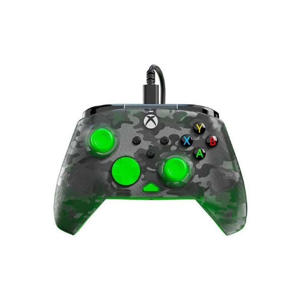 Turtle Beach Rematch Core Xbox Wired 2.5m USB Game Controller Black Camo/Green
