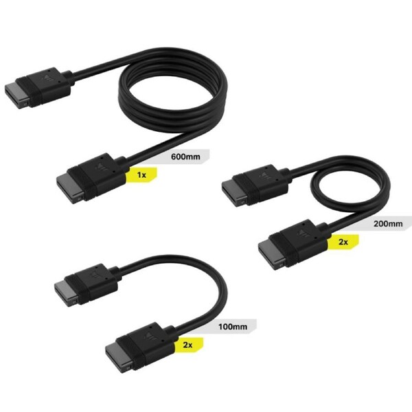 Corsair iCUE LINK Cable Kit - Black [CL-9011118-WW]