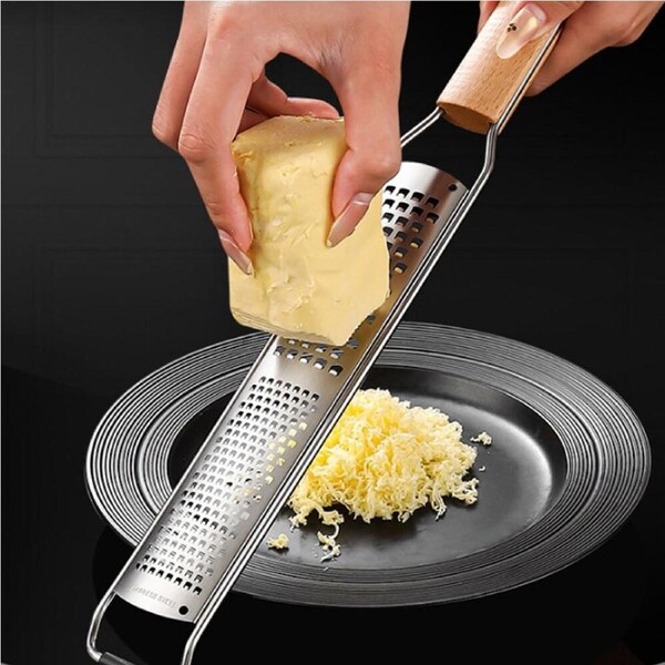 Stainless Steel Cheese Grater Slicer Lemon Chocolate Chopper Peeler Cutter