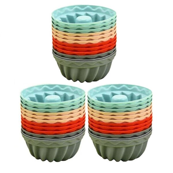 36PCS Silicone Cake Mold Food Baking Cake Baking Mold Diy Cake Baking Tool