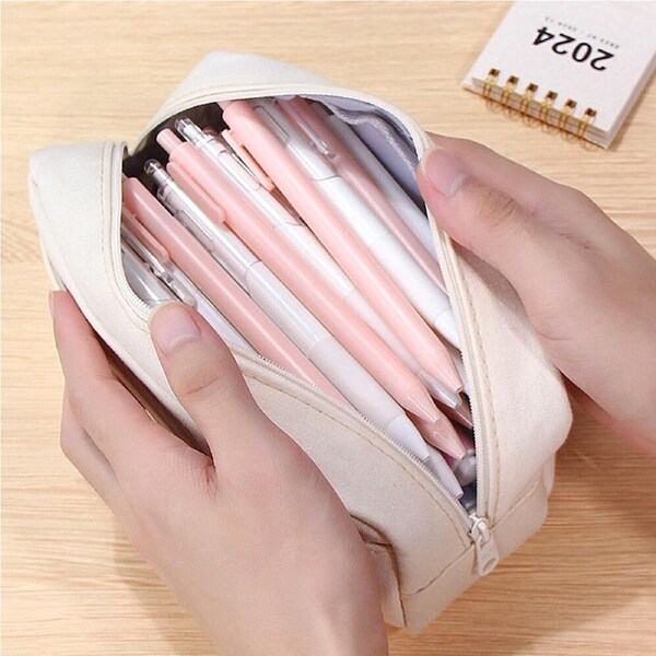Pencil Bag for School Students with Multi-Functional Pen Case Bag