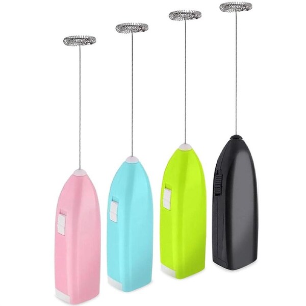 4 Pack Electric Mini Kitchen Stirrer Milk Frother Coffee Egg Milk Shake Mixer