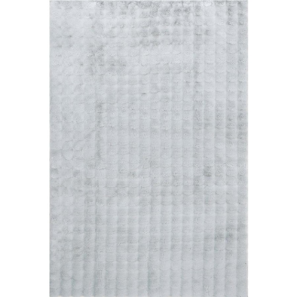 Rug Culture Bubble Washable Rug Silver 220X150CM