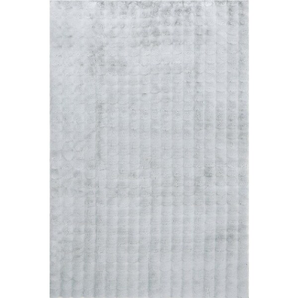 Rug Culture Bubble Washable Rug Silver 160X100CM