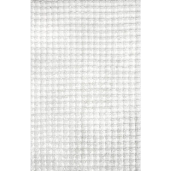 Rug Culture Bubble Washable Rug White 160X100CM