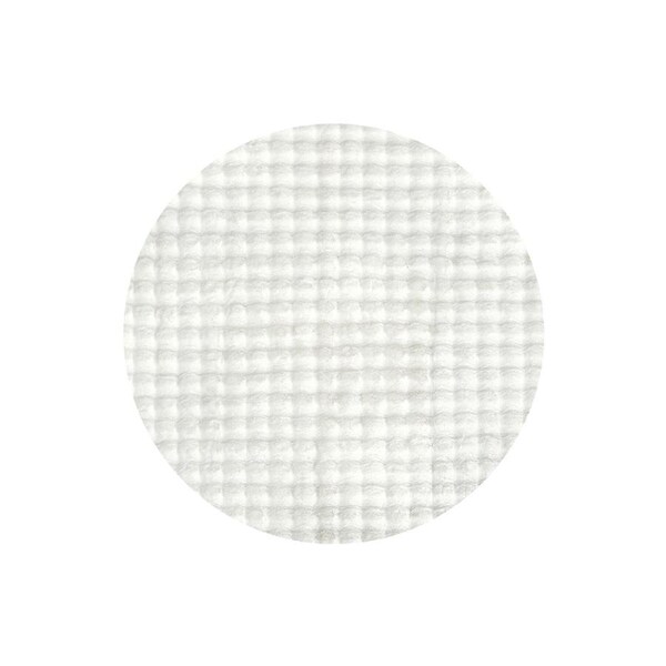 Rug Culture Bubble Washable Runner Rug White 200X200CM