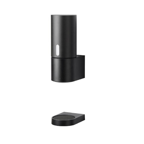 900ml Automatic Black Wall Mounted Soap Dispenser