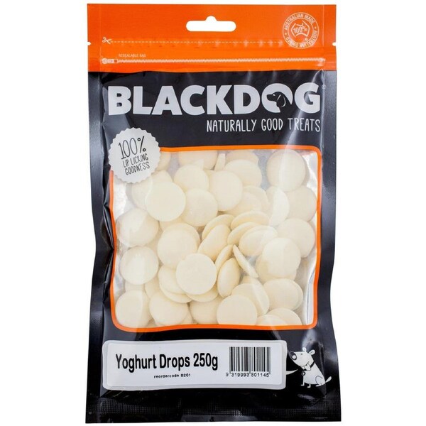 Black Dog Yoghurt Drops 250g