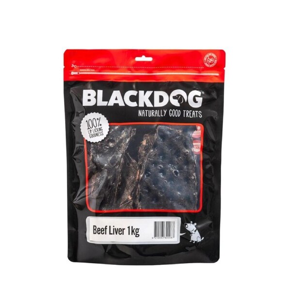 BLACK DOG BEEF LIVER 1KG