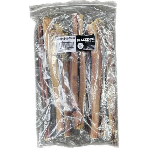 Black Dog Jumbo Bully Sticks 10pk