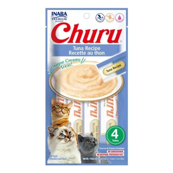 Inaba Cat Churu Puree Tuna 56g 6pk