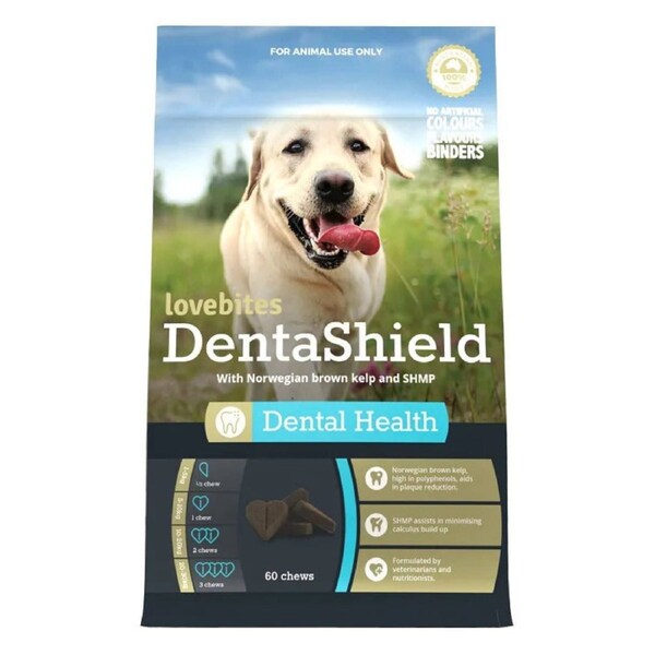 Vetafarm Lovebites Denta Shield 60 Chews