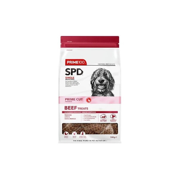 Spd Prime Cut Beef Treats 100g