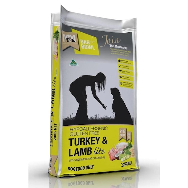 Meals For Mutts Dog Lite Turkey & Lamb Gluten Free 20kg