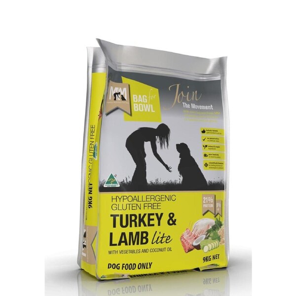 Meals For Mutts Dog Lite Turkey & Lamb Gluten Free 9kg