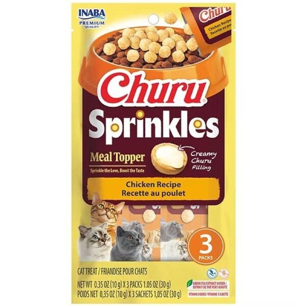 Inaba Cat Churu Sprinkles Chicken 30g 6pk