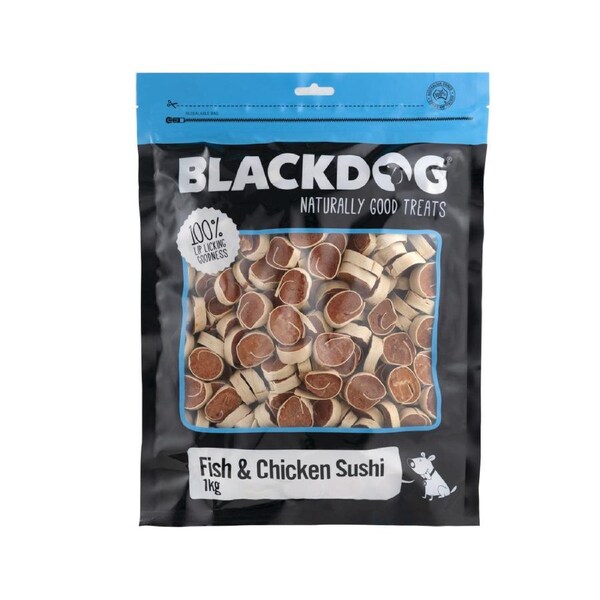 Black Dog Fish & Chicken Sushi 150g